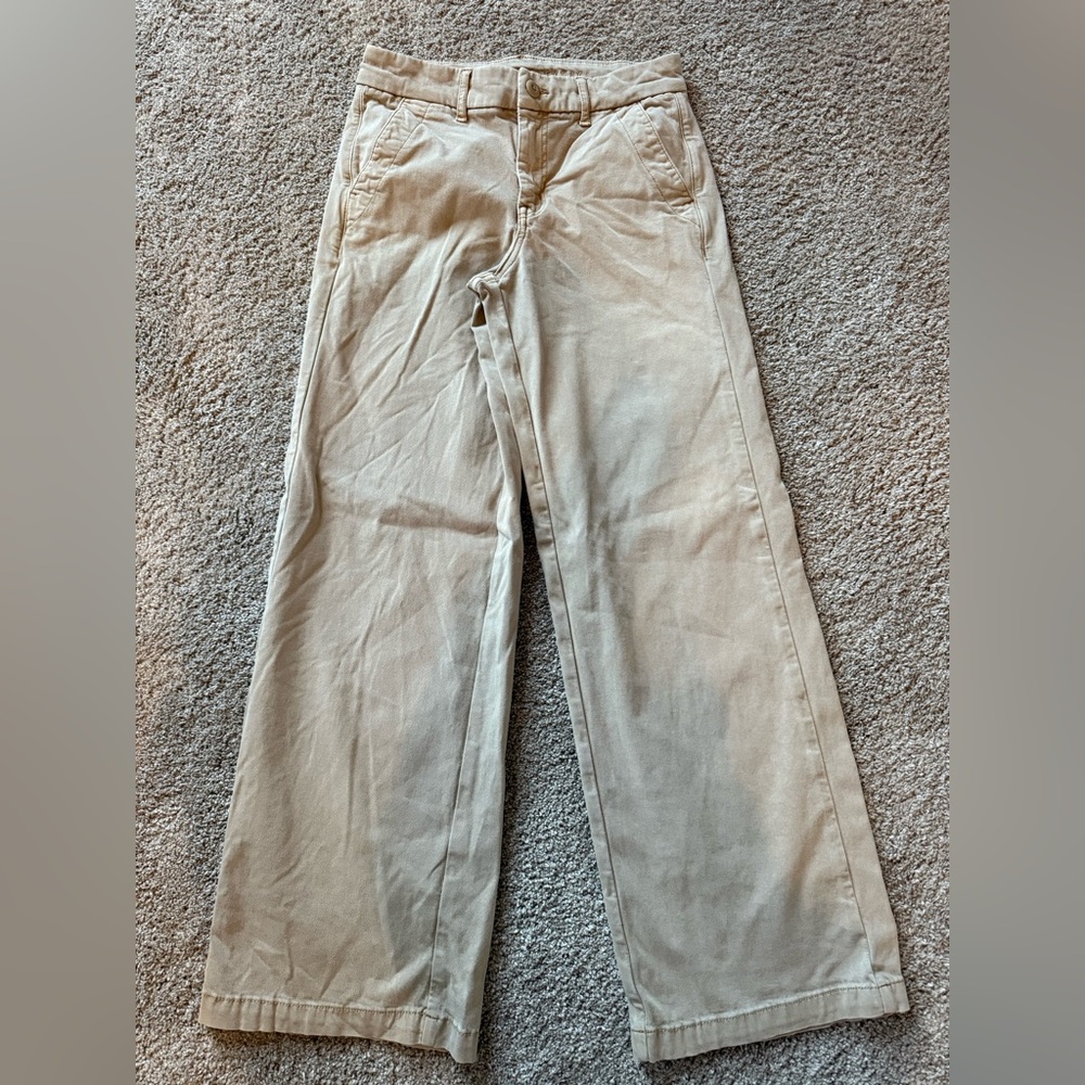 American Eagle Outfitters Light Tan Pants